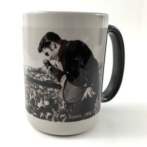 Elvis Presley Photo, Thermal Image-Changing Coffee Mug, Black 12 fl oz. VGC!
